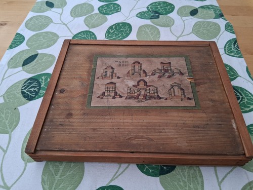 Alter holzbaukasten 1950 - ,