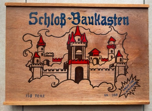 Schloss holz baukasten - schloss, 150