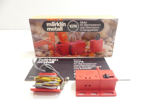 Märklin metall 1074 motor - metall,