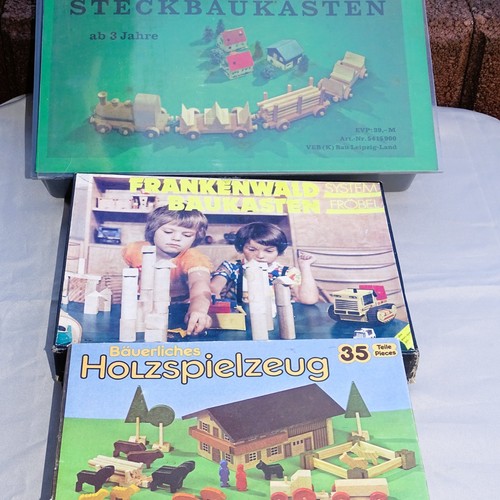 Ddr holzspielzeug konvolut - holzspielzeug,