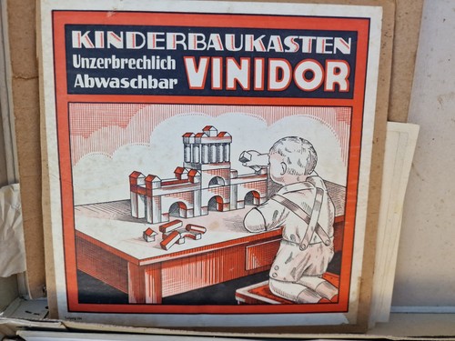 Antik bausteinkasten - antik,