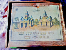 Antiker Holzbaukasten vor 1920