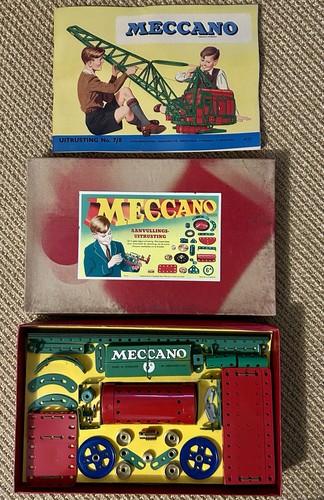 Meccano metallbaukasten - meccano,