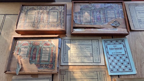 Antiker spielzeug bausatz - spielzeug,