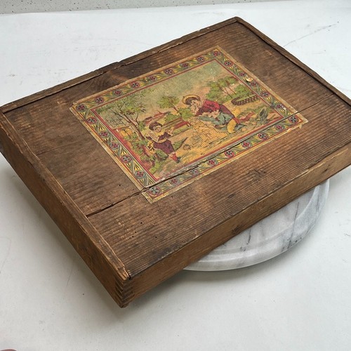 Antiker holz baukasten 1900 - um,