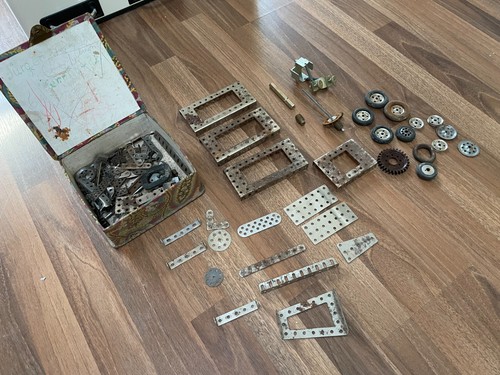 Alter metallbaukasten konvolut - metallbaukasten,