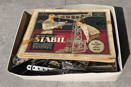 Walter metallbaukasten stabil - metallbaukasten,