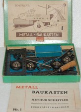 alter Metallbaukasten
