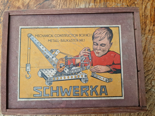 Schwerka metallbaukasten alt - metallbaukasten,
