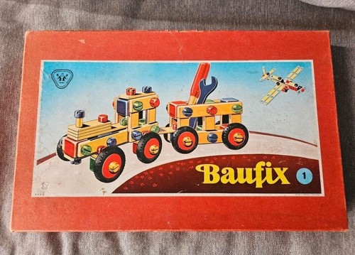 Ddr baufix holzbaukasten - baufix, 1