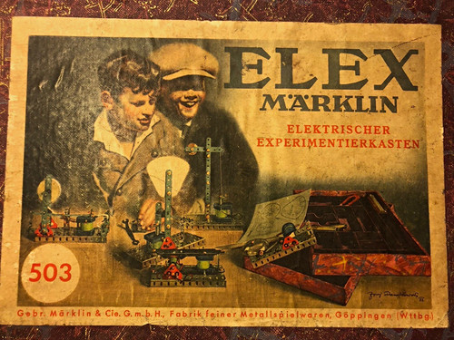 Märklin metallbaukasten elex - metallbaukasten,