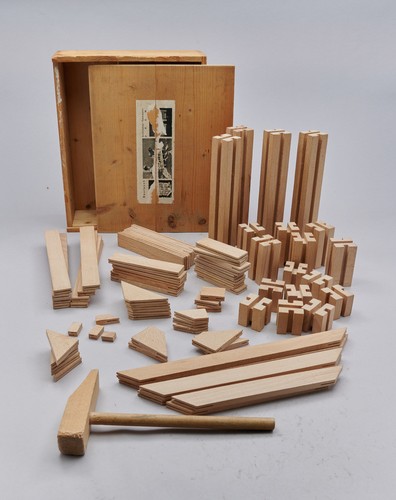 Sehr seltener holzbaukasten - seltener,