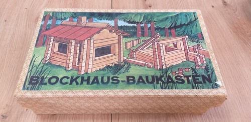 Vintage blockhaus baukasten - vintage, blockhaus-baukasten