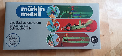 Märklin metallbaukasten - metallbaukasten, e1
