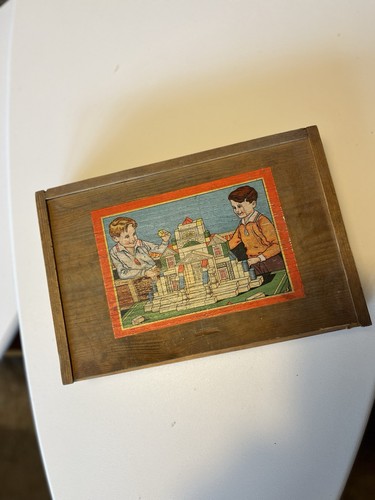 Antikspielzeug holzbaukasten - antikspielzeug,